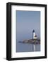 USA, Massachusetts, Cape Ann, Annisquam Lighthouse in fog-Walter Bibikow-Framed Photographic Print