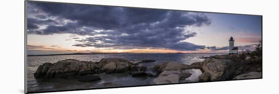 USA, Massachusetts, Cape Ann, Gloucester, Annisquam Lighthouse-Walter Bibikow-Mounted Photographic Print