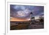 USA, Massachusetts, Cape Ann, Gloucester, Annisquam Lighthouse-Walter Bibikow-Framed Premium Photographic Print