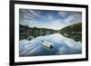 USA, Massachusetts, Cape Ann, Gloucester. Annisquam, Lobster Cove, reflections-Walter Bibikow-Framed Photographic Print