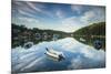 USA, Massachusetts, Cape Ann, Gloucester. Annisquam, Lobster Cove, reflections-Walter Bibikow-Mounted Photographic Print