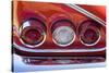 USA, Massachusetts, Cape Ann, Gloucester, detail of classic cars-Walter Bibikow-Stretched Canvas