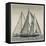 USA, Massachusetts, Cape Ann, Gloucester. Gloucester Schooner Festival, schooner parade of sail.-Walter Bibikow-Framed Stretched Canvas