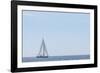 USA, Massachusetts, Cape Ann, Gloucester. Gloucester Schooner Festival, schooner parade of sail.-Walter Bibikow-Framed Photographic Print