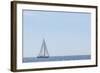 USA, Massachusetts, Cape Ann, Gloucester. Gloucester Schooner Festival, schooner parade of sail.-Walter Bibikow-Framed Photographic Print