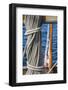 USA, Massachusetts, Cape Ann, Gloucester, rope, detail-Walter Bibikow-Framed Photographic Print