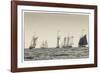 USA, Massachusetts, Cape Ann, Gloucester, schooner sailing ships-Walter Bibikow-Framed Photographic Print