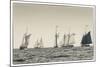 USA, Massachusetts, Cape Ann, Gloucester, schooner sailing ships-Walter Bibikow-Mounted Photographic Print