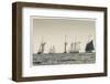 USA, Massachusetts, Cape Ann, Gloucester, schooner sailing ships-Walter Bibikow-Framed Photographic Print