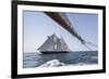 USA, Massachusetts, Cape Ann, Gloucester, schooner sailing ships-Walter Bibikow-Framed Photographic Print