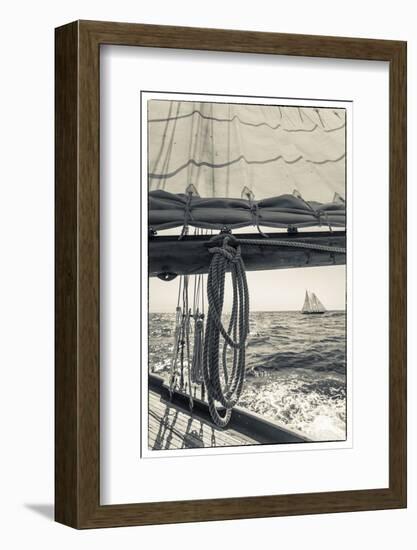 USA, Massachusetts, Cape Ann, Gloucester, schooner sailing ships-Walter Bibikow-Framed Photographic Print