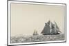 USA, Massachusetts, Cape Ann, Gloucester, schooner sailing ships-Walter Bibikow-Mounted Photographic Print