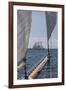 USA, Massachusetts, Cape Ann, Gloucester, schooner sailing ships-Walter Bibikow-Framed Premium Photographic Print