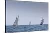 USA, Massachusetts, Cape Ann, Gloucester, schooner sailing ships-Walter Bibikow-Stretched Canvas