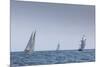 USA, Massachusetts, Cape Ann, Gloucester, schooner sailing ships-Walter Bibikow-Mounted Premium Photographic Print