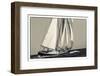 USA, Massachusetts, Cape Ann, Gloucester, schooner sailing ships-Walter Bibikow-Framed Photographic Print