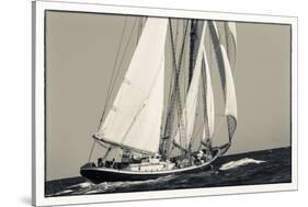 USA, Massachusetts, Cape Ann, Gloucester, schooner sailing ships-Walter Bibikow-Stretched Canvas