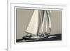 USA, Massachusetts, Cape Ann, Gloucester, schooner sailing ships-Walter Bibikow-Framed Premium Photographic Print