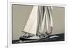 USA, Massachusetts, Cape Ann, Gloucester, schooner sailing ships-Walter Bibikow-Framed Photographic Print