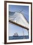 USA, Massachusetts, Cape Ann, Gloucester, schooner sailing ships-Walter Bibikow-Framed Premium Photographic Print