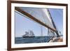 USA, Massachusetts, Cape Ann, Gloucester, schooner sailing ships-Walter Bibikow-Framed Premium Photographic Print