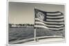 USA, Massachusetts, Cape Ann, Gloucester, schooner US flag-Walter Bibikow-Mounted Premium Photographic Print