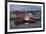 USA, Massachusetts, Cape Ann, Rockport, Rockport Harbor with boats-Walter Bibikow-Framed Premium Photographic Print