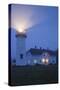 USA, Massachusetts, Cape Cod, Chatham, Chatham Lighthouse in the Fog-Walter Bibikow-Stretched Canvas