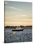 USA, Massachusetts, Cape Cod, Chatham, Fishing boat moored in Chatham Harbor-Ann Collins-Stretched Canvas