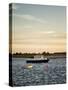 USA, Massachusetts, Cape Cod, Chatham, Fishing boat moored in Chatham Harbor-Ann Collins-Stretched Canvas