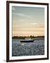 USA, Massachusetts, Cape Cod, Chatham, Fishing boat moored in Chatham Harbor-Ann Collins-Framed Photographic Print