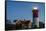 USA, Massachusetts, Cape Cod, Eastham, Nauset Lighthouse at dawn-Walter Bibikow-Framed Stretched Canvas