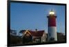 USA, Massachusetts, Cape Cod, Eastham, Nauset Lighthouse at dawn-Walter Bibikow-Framed Photographic Print