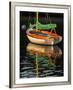 USA, Massachusetts, Cape Cod, Moored sailboat-Ann Collins-Framed Photographic Print