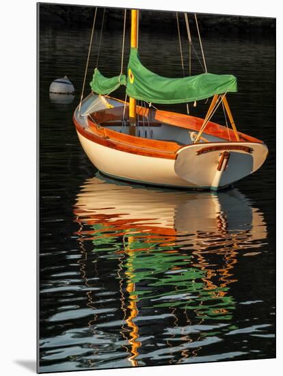 USA, Massachusetts, Cape Cod, Moored sailboat-Ann Collins-Mounted Photographic Print