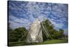 USA, Massachusetts, Cape Cod, Orleans, old windmill-Walter Bibikow-Stretched Canvas