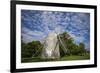 USA, Massachusetts, Cape Cod, Orleans, old windmill-Walter Bibikow-Framed Premium Photographic Print