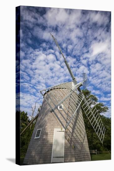 USA, Massachusetts, Cape Cod, Orleans, old windmill-Walter Bibikow-Stretched Canvas