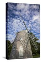 USA, Massachusetts, Cape Cod, Orleans, old windmill-Walter Bibikow-Stretched Canvas