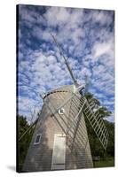 USA, Massachusetts, Cape Cod, Orleans, old windmill-Walter Bibikow-Stretched Canvas