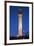 USA, Massachusetts, Cape Cod, Provincetown Monument at dusk-Walter Bibikow-Framed Premium Photographic Print