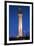 USA, Massachusetts, Cape Cod, Provincetown Monument at dusk-Walter Bibikow-Framed Premium Photographic Print