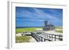 USA, Massachusetts, Cape Cod, Provincetown, Race Point Beach, Old Harbor Life-Saving Station-Walter Bibikow-Framed Photographic Print