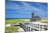 USA, Massachusetts, Cape Cod, Provincetown, Race Point Beach, Old Harbor Life-Saving Station-Walter Bibikow-Mounted Photographic Print