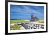 USA, Massachusetts, Cape Cod, Provincetown, Race Point Beach, Old Harbor Life-Saving Station-Walter Bibikow-Framed Photographic Print