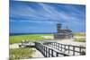 USA, Massachusetts, Cape Cod, Provincetown, Race Point Beach, Old Harbor Life-Saving Station-Walter Bibikow-Mounted Photographic Print