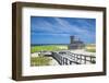 USA, Massachusetts, Cape Cod, Provincetown, Race Point Beach, Old Harbor Life-Saving Station-Walter Bibikow-Framed Premium Photographic Print