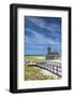 USA, Massachusetts, Cape Cod, Provincetown, Race Point Beach, Old Harbor Life-Saving Station-Walter Bibikow-Framed Photographic Print