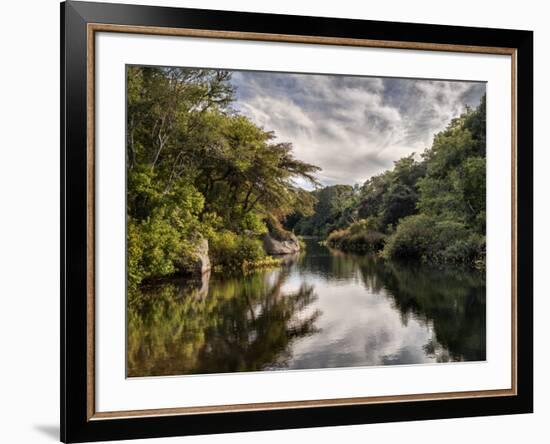 USA, Massachusetts, Cape Cod, Stony Brook Mill Pond-Ann Collins-Framed Photographic Print