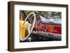 USA, Massachusetts, Essex. Antique cars, detail of 1950's-era Mercedes Gullwing-Walter Bibikow-Framed Photographic Print